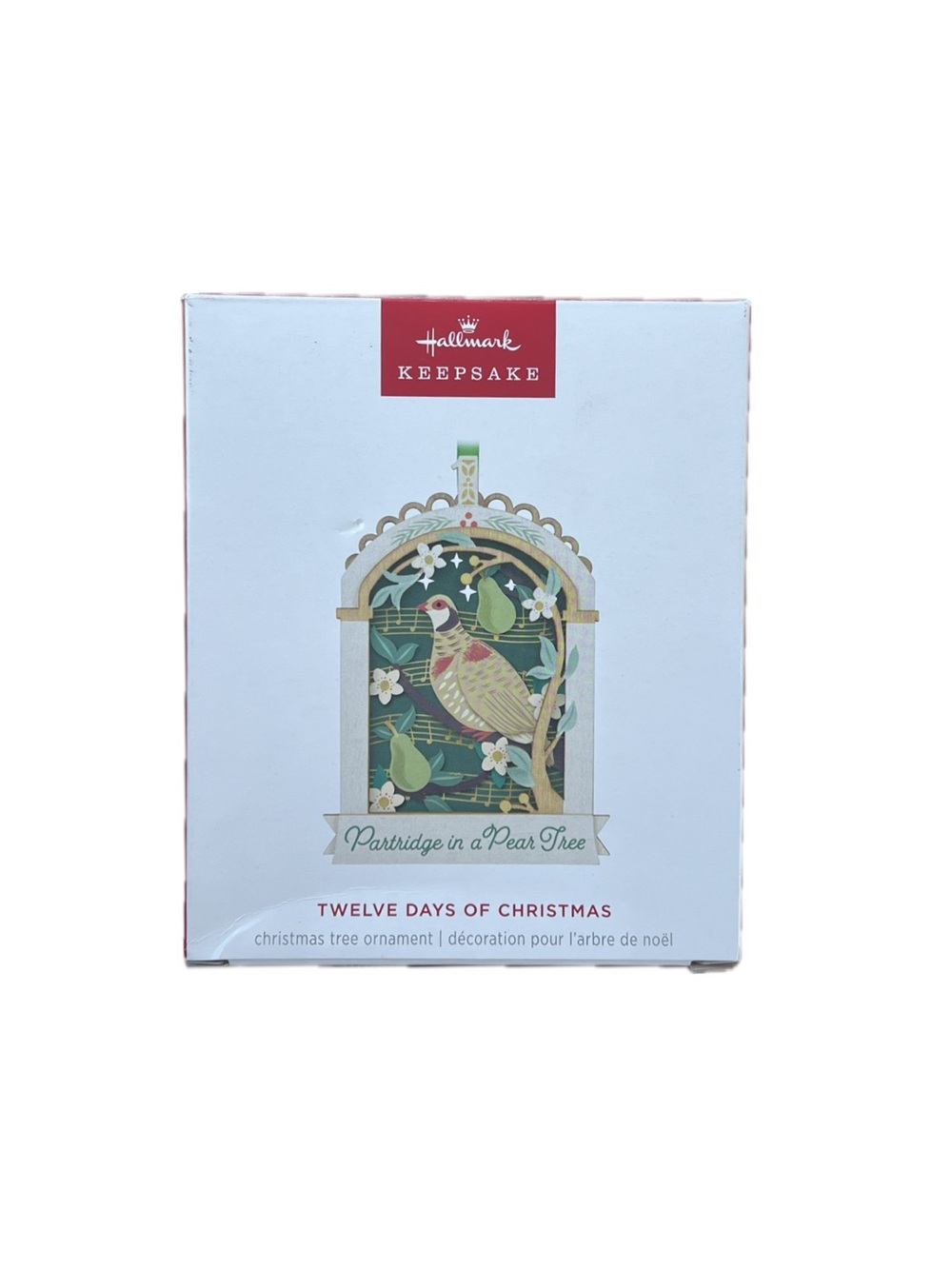 Hallmark Keepsake Partridge in a Pear Tree Ornament